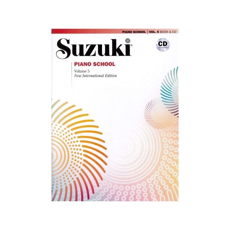 SUZUKI PIANO SCHOOL VOL.5 + CD