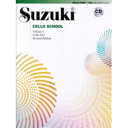SUZUKI CELLO SCHOOL VOL.2 + CD