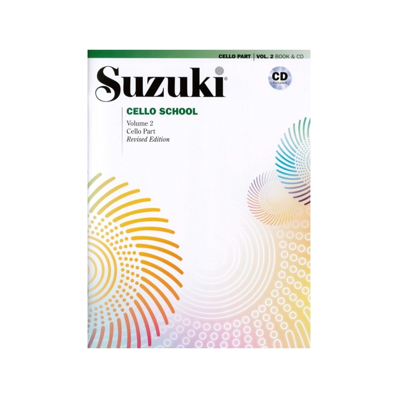 SUZUKI CELLO SCHOOL VOL.2 + CD