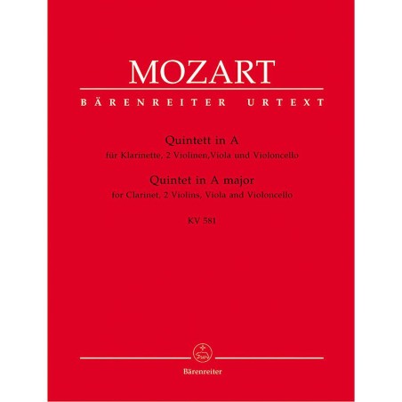 QUINTETT A-DUR KV.581