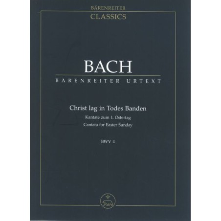 KANTATE BWV.4 CHRIST LAG IN TODES BANDEN