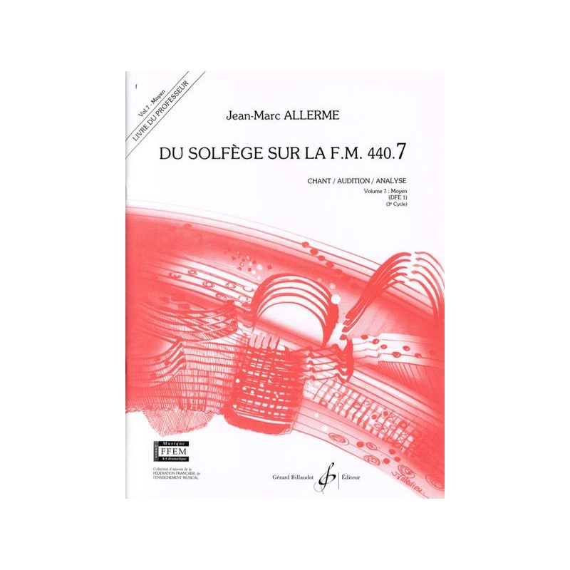 DU SOLFEGE SUR LA FM.440.7 (CHANT/AUD/ANAL) PROFE