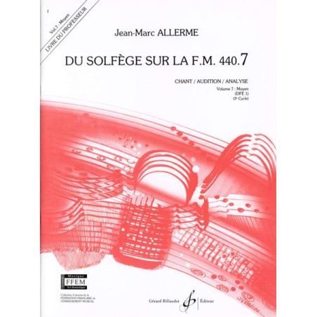 DU SOLFEGE SUR LA FM.440.7 (CHANT/AUD/ANAL) PROFE