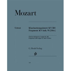 CLARINET QUINTET A-MAJOR K.581