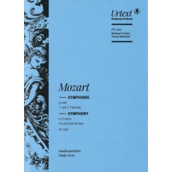 SYMPHONIE G-MOLL KV.550 (1-2 FASSUNG)