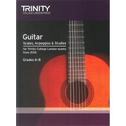 GUITAR SCALES, ARPEGGIOS FROM 2016 GRADES 6-8