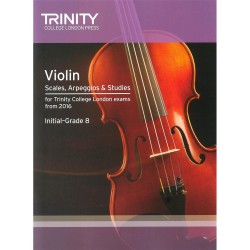 VIOLIN SCALES, ARPEGGIOS & STUDIES INITIAL-GRADE 8