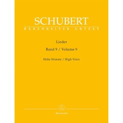 Lieder vol.9 - High voice