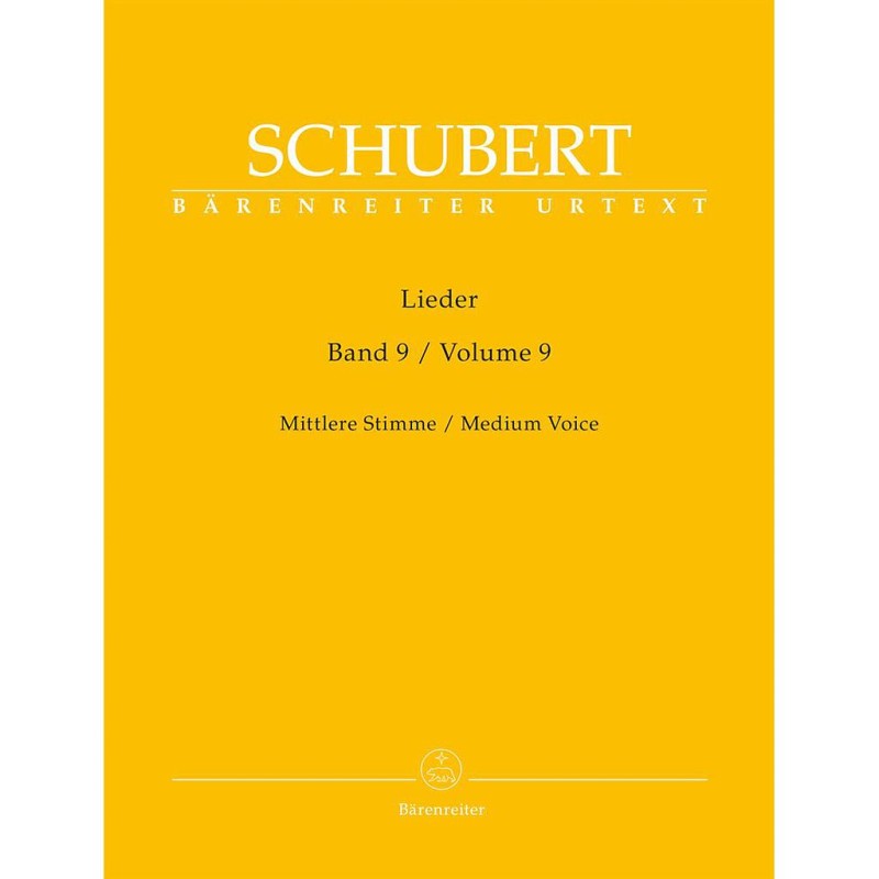 Lieder vol.9 - Medium voice