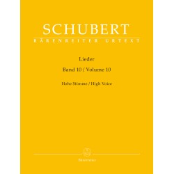 Lieder vol.10 - High voice