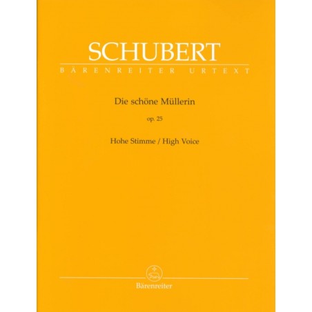 DIE SCHONE MULLERIN OP.25 (HIGH VOICE)