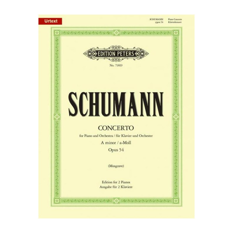 CONCERTO A-MOLL OP.54 (URTEXT)