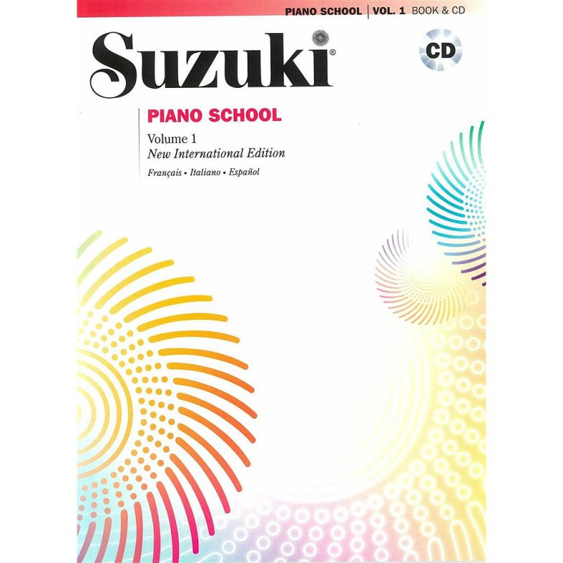 SUZUKI PIANO SCHOOL VOL.1 + CD