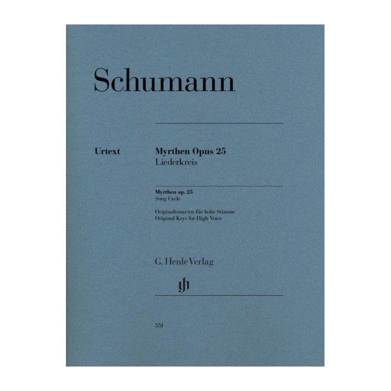 MYRTHEN OP.25 (LIEDERKREIS) (HIGH)