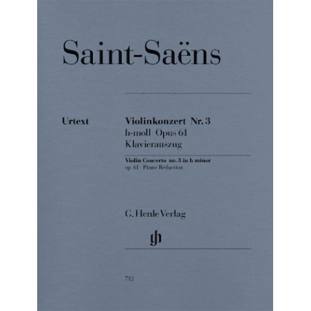 VIOLINKONZERT 3 H MOLL OP 61