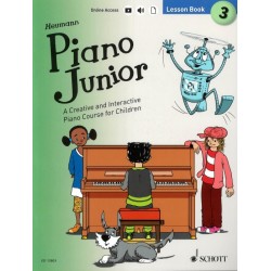 PIANO JUNIOR LESSON BOOK 3