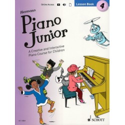 PIANO JUNIOR LESSON BOOK 4