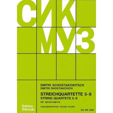STREICHQUARTETT 5-8