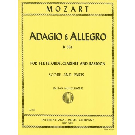 ADAGIO & ALLEGRO KV.594