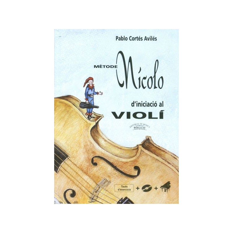 METODE NICOLO D'INICIACIO AL VIOLI + CD