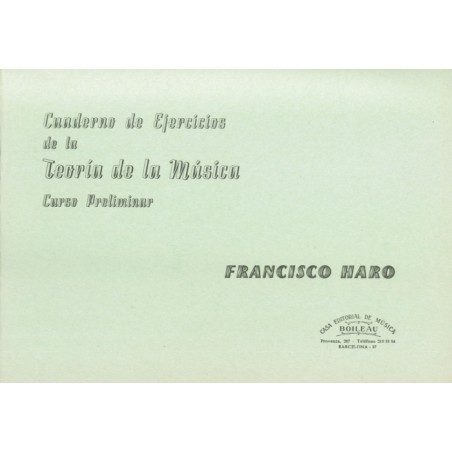 EJERCICIOS TEORIA MUSICA PRELIMINAR
