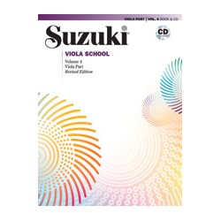 SUZUKI VIOLA SCHOOL VOL.4 + CD