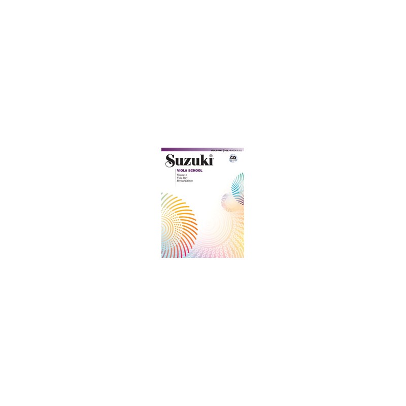 SUZUKI VIOLA SCHOOL VOL.4 + CD