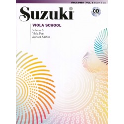 SUZUKI VIOLA SCHOOL VOL.5 + CD