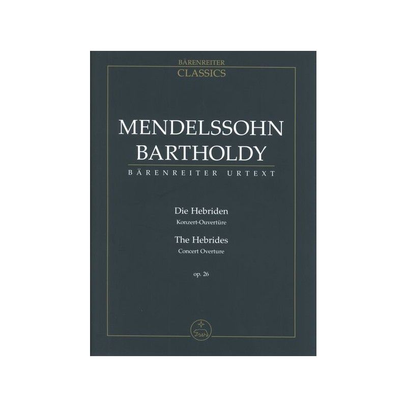 DIE HEBRIDEN. KONZERT-OUVERTURE OP.26