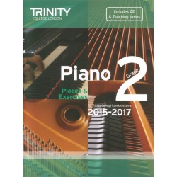 PIANO EXAM PIECES & EXERCISES 2015-2017 GRADE 2 CD