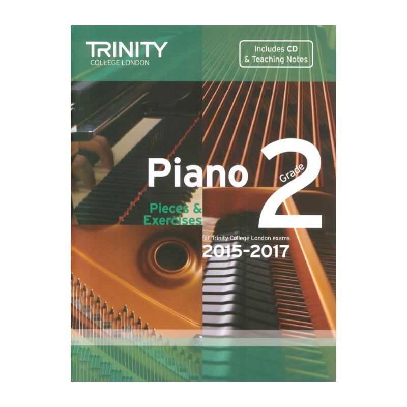 PIANO EXAM PIECES & EXERCISES 2015-2017 GRADE 2 CD