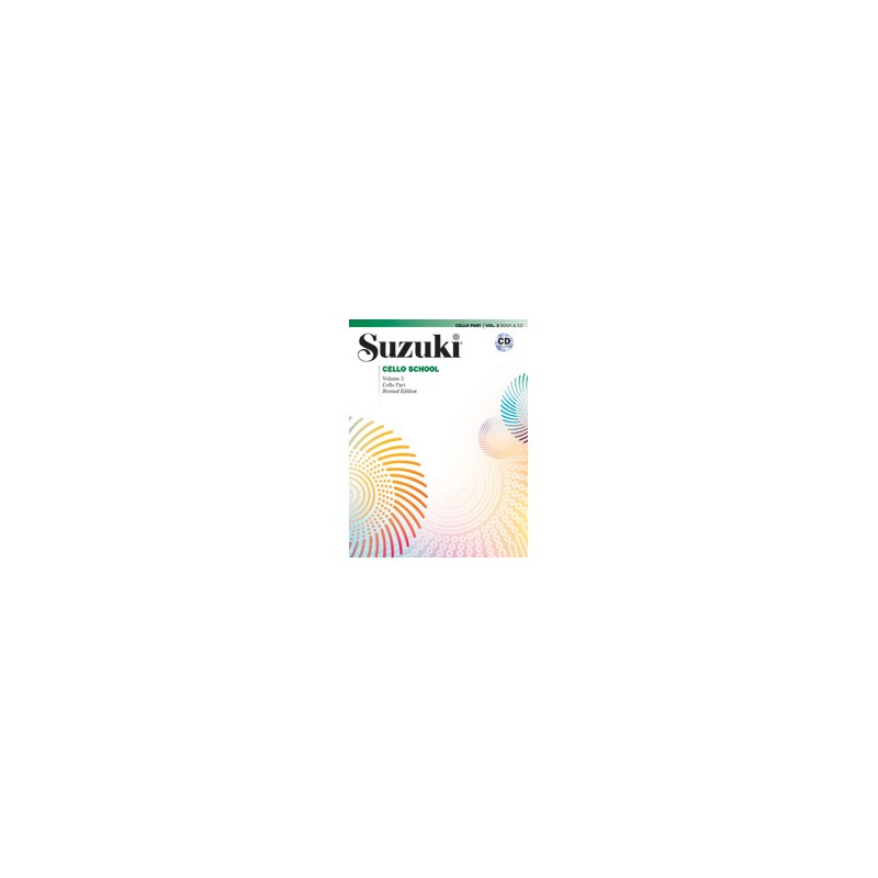 SUZUKI CELLO SCHOOL VOL.3 + CD