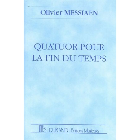 QUATUOR POUR LA FIN DU TEMPS