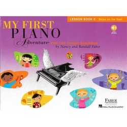 MY FIRST PIANO ADVENTURE LESSON BOOK C SKIPS STAFF