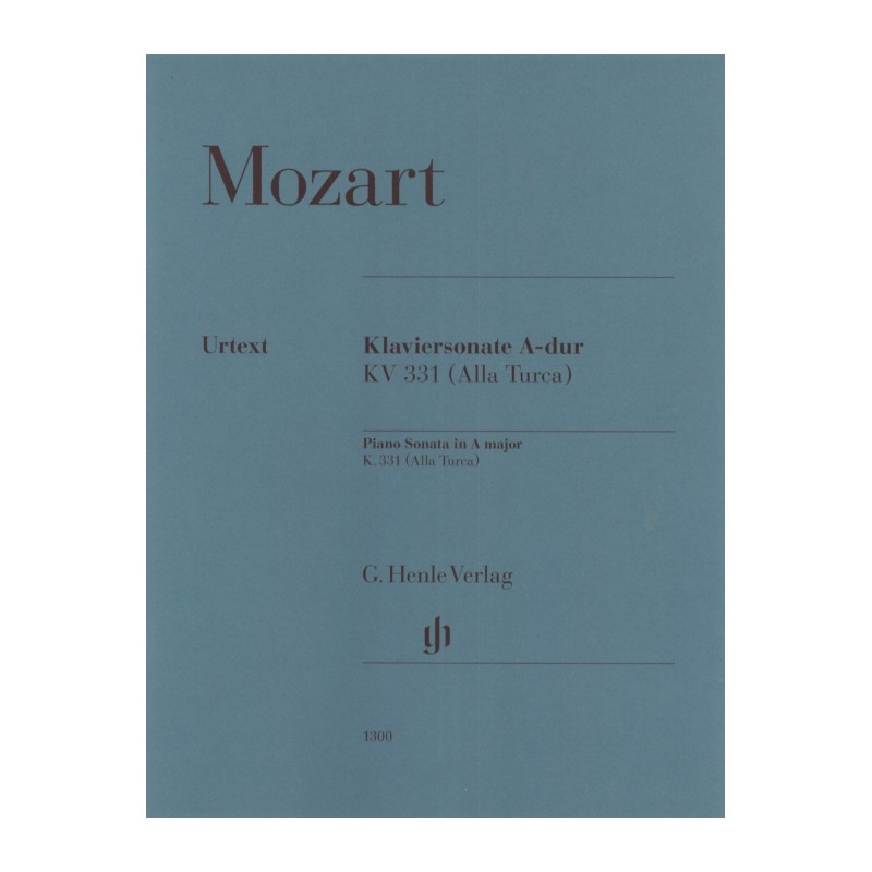 KLAVIERSONATE A-DUR KV.331 (ALLA TURCA)