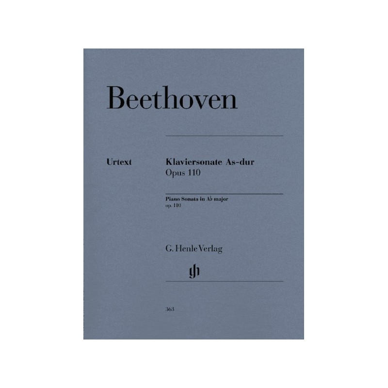 KLAVIERSONATE AS DUR OP 110