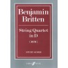 STRING QUARTET IN D (1931)