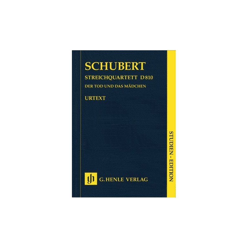 STREICHQUARTETT D MOLL D 810