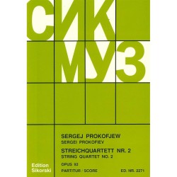 Streichquartett 2 op.92