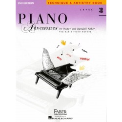 PIANO ADVENTURES TECHNIQUE&ARTISTRY BOOK LEVEL 3B