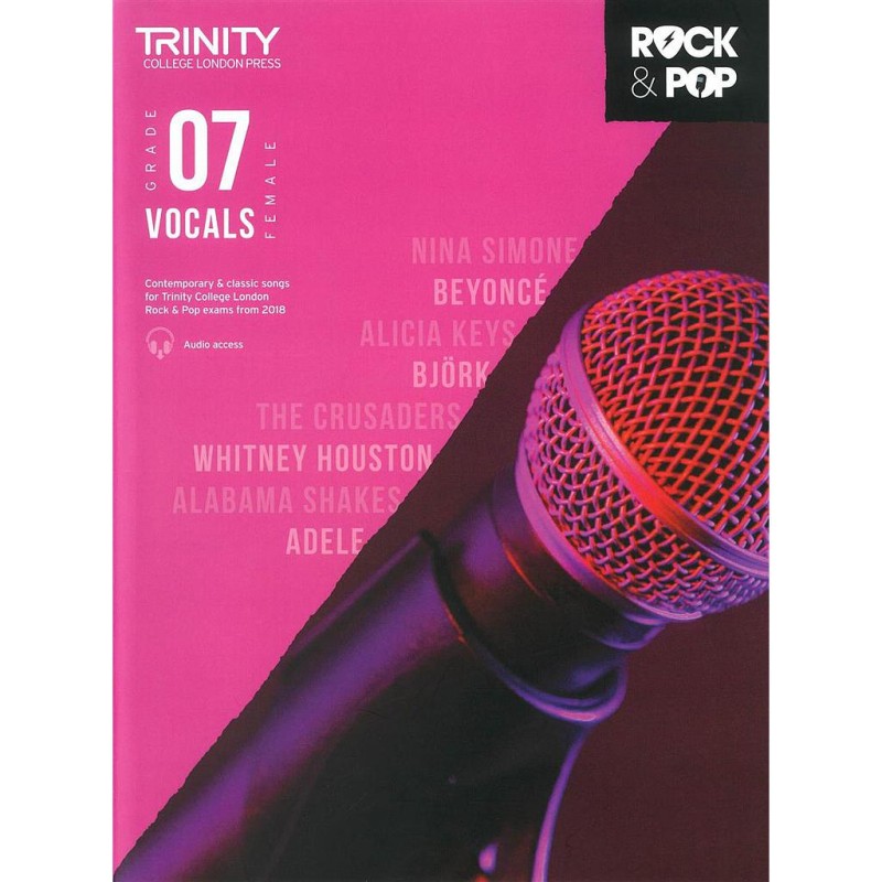 ROCK & POP VOCALS FROM 2018 GRADE 7 (FEMALE)