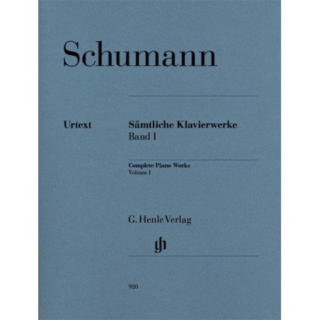 SAMTLICHE KLAVIERWERKE VOL.1