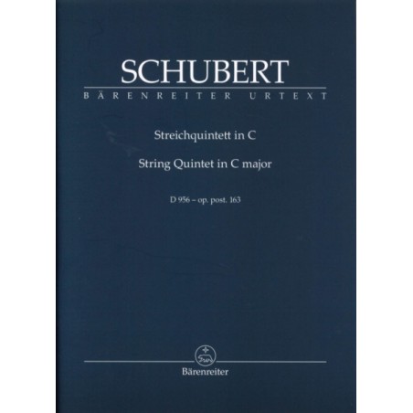 STREICHQUINTETT C MAJOR D.956 OP.POST.163