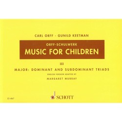 MUSIC FOR CHILDREN 3-MAJOR:DOMINANT-SUBD