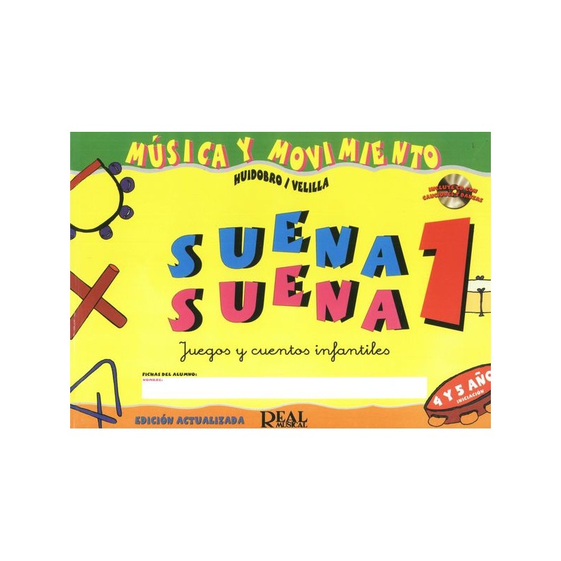 SUENA SUENA VOL.1 (ALUMNO) 4 Y 5 AÑOS