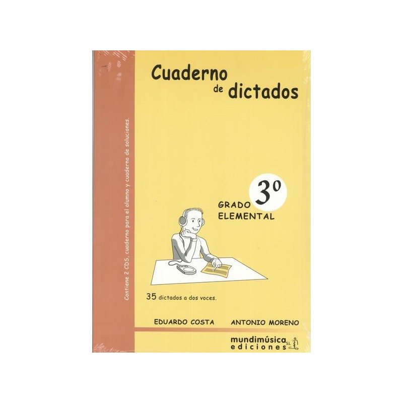 CUADERNO DE DICTADOS 3º GRADO ELEMENTAL