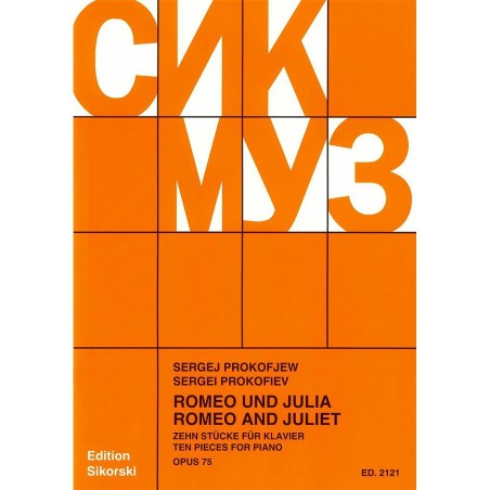 10 STUCKE AUS "ROMEO AND JULIA"