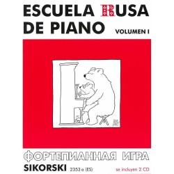 ESCUELA RUSA DE PIANO VOL.1 + 2CD