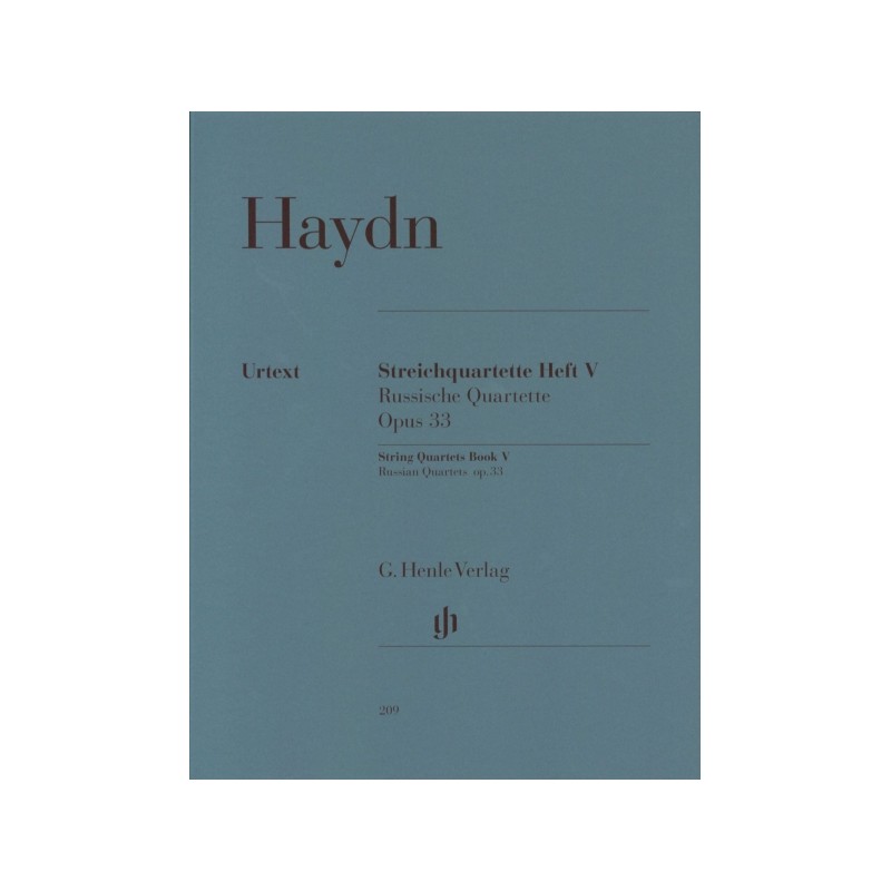 STREICHQUARTETTE OP.33 HEFT 5