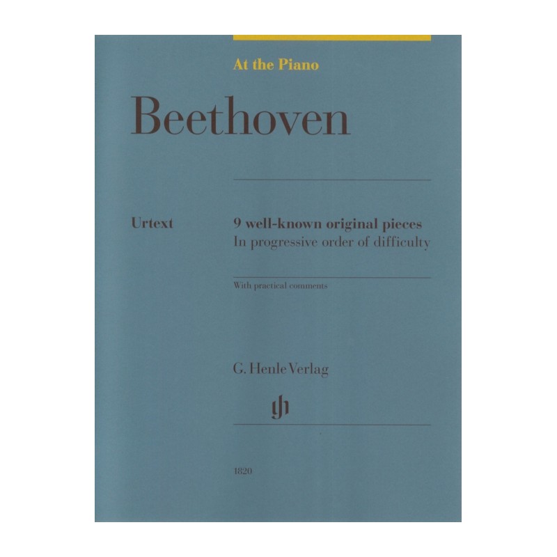 AT THE PIANO. 9 WELL-KNOWN PIECES ORIGINAL PIECES
